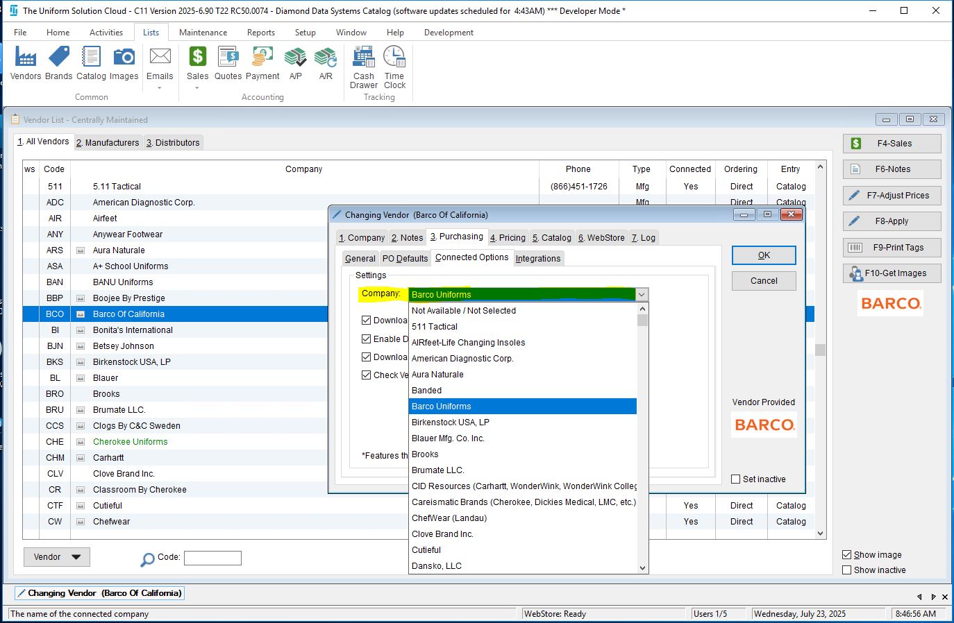 Setup EDI Ordering – TUS – Knowledgebase