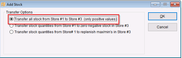How To Transfer Stock Levels Between Stores – TUS – Knowledgebase