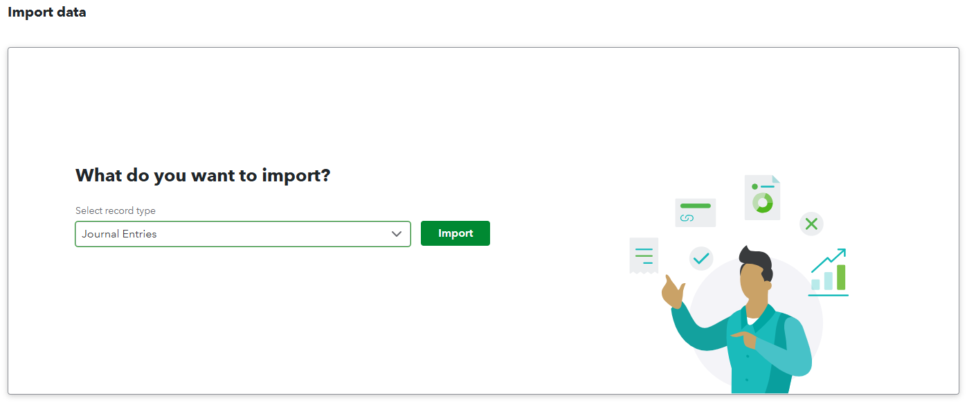 Customer Import Screenshot
