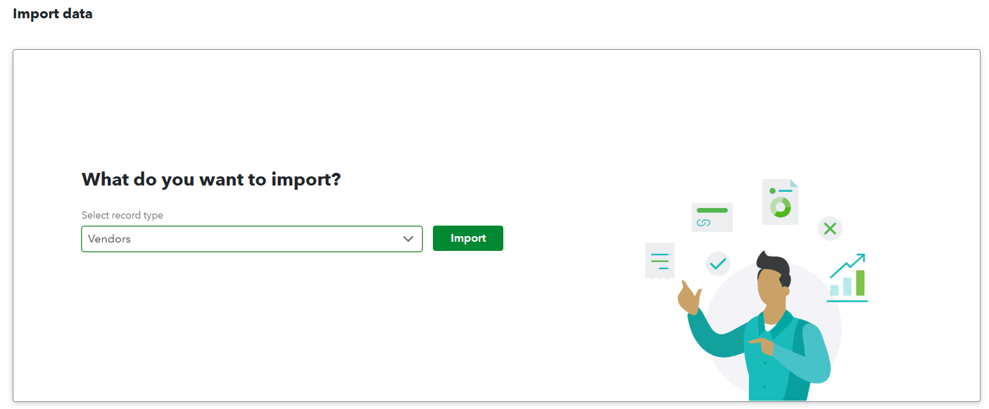Customer Import Screenshot